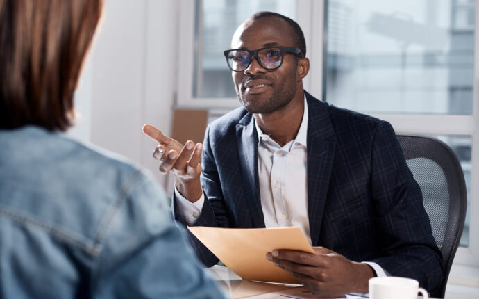 career counseling man woman