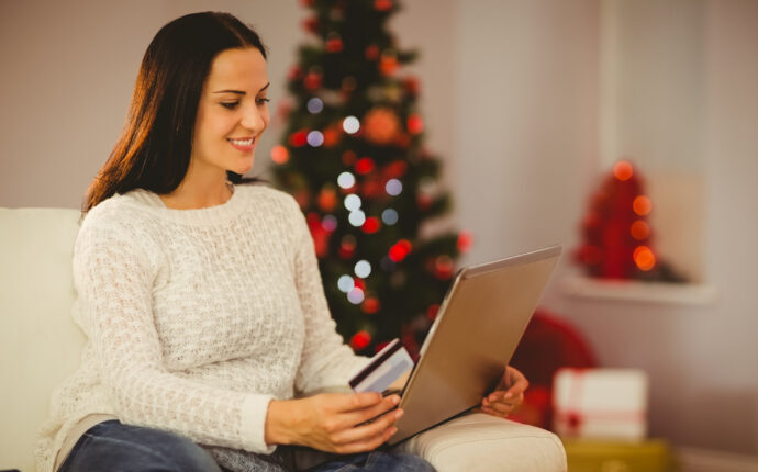 women looking into computer
